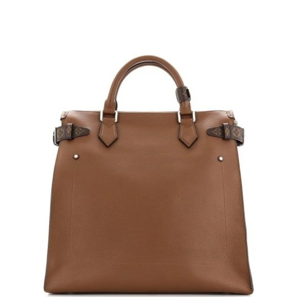 MSRP$4500 Rare! NEW Louis Vuitton North South Tote Taurillon Leather Monogram - Picture 3 of 16